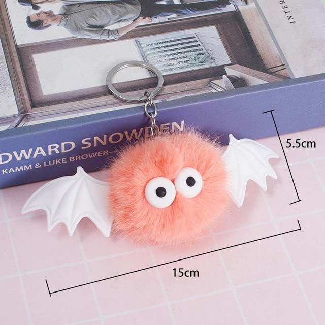 Linyi toy Schlüsselanhänger Fledermaus, Silikon, Damen - Bild 1