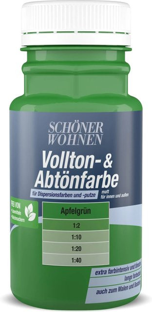 Schöner Wohnen Abtönfarbe Apfelgrün 125 ml - Bild 1