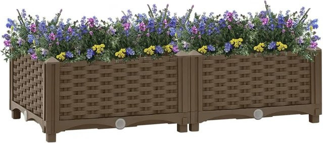 Hochbeet furnicato aus Polypropylen B/H/T: 80 x 23 x 40 cm - Bild 1