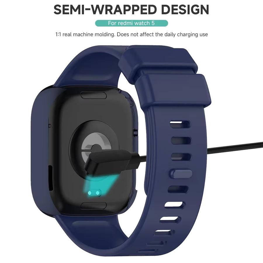 CAOWTAN Schutzhülle aus TPU für Redmi Watch 5, transparent, Unisex - Bild 4