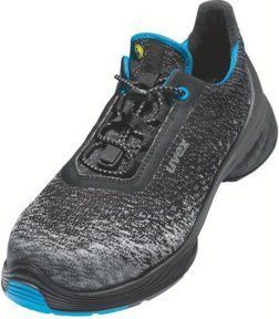 Uvex Halbschuhe S1P Schwarz Blau Größe 43 Weite 14 - Bild 1