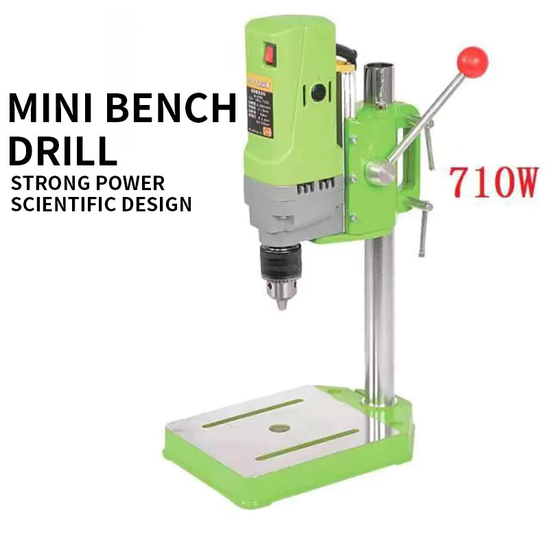 LZHZXY Mini-Tischbohrmaschine BG-5156E, 710 W, 220 V, Grün - Bild 2