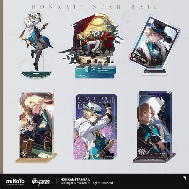 Sunsyea Honkai Star Rail Aventurin Acryl Stand, Anime Collection - Bild 1