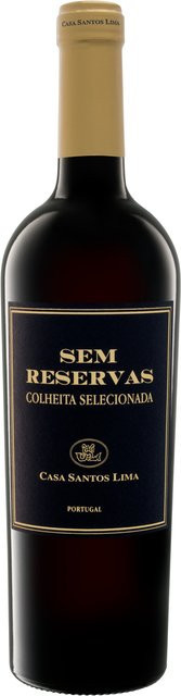 Casa Santos Lima SEM RESERVAS Colheita Selecionada Vinho Regional Lisboa Rotwein trocken 2023 0,75 l - Bild 1