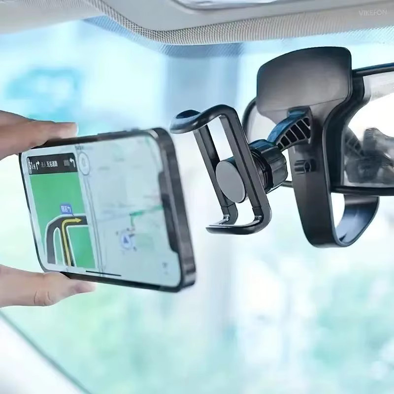 Universeller 360 Grad drehbarer Autotelefonhalter für das Armaturenbrett in Schwarz - Bild 3