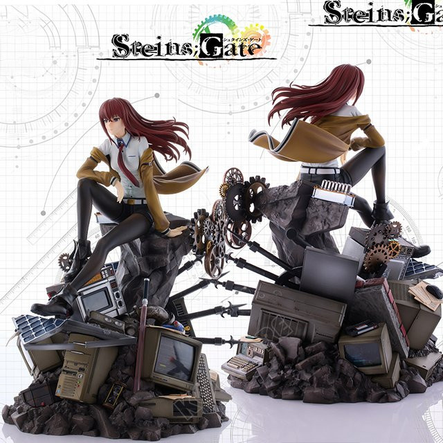 KONBORE Steins;Gate Kurisu Makise, Action Figur, 25 cm, Einzelfigur - Bild 1