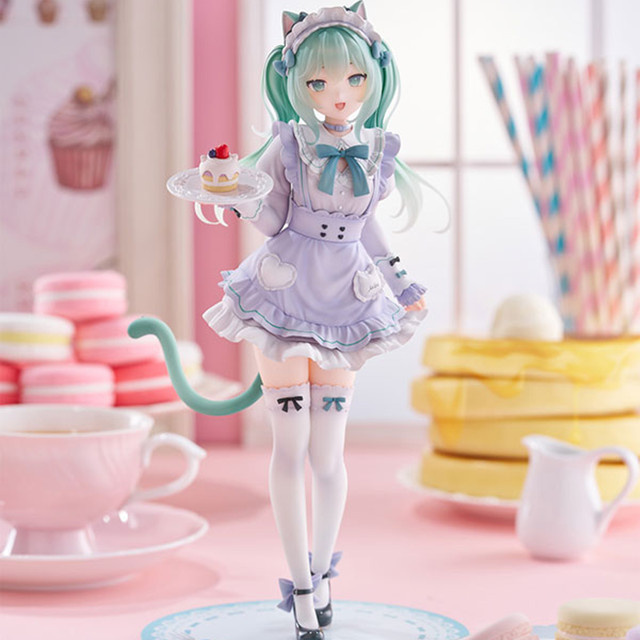 Bandai Hatsune Miku Katzenohren-Maid-Outfit Stil, Actionfigur, Kunststoff, Bunt / Mehrfarbig - Bild 1