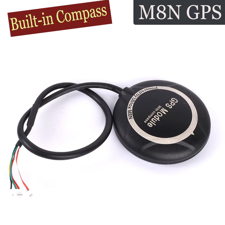 QX-MOTOR M8N NEO-M8N GPS-Modul mit integriertem Kompass für APM PIX Pixhawk PX4 Flight Controller Drohnen in Schwarz - Bild 3