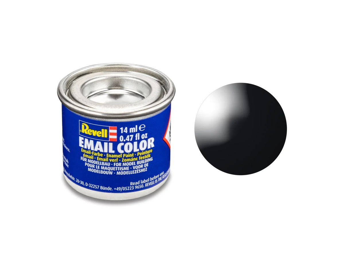 Revell Emaille-Farbe Schwarz, glänzend, 14ml - Bild 4