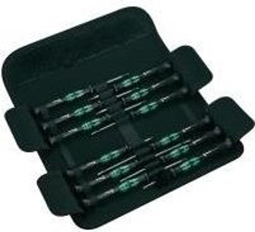 Wera Kraftform Micro Universal 1 Electronic Schraubendreher-Set, 12-teilig, Schwarz-Grün - Bild 2