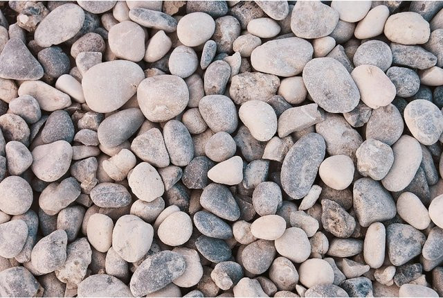Scherf Flusskiesel Grau-Beige 16 - 32 mm 1000 kg Big-Bag - Bild 1