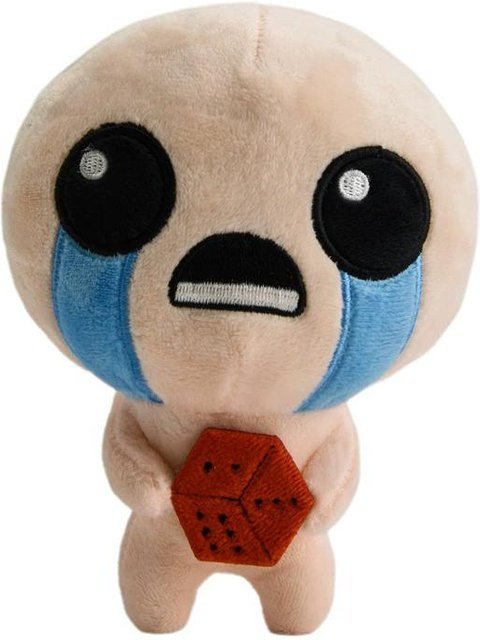 Yiran toy The Binding of Isaac Isaac mit schwarzer Katze, Plüschtier, 15cm, ab 18 Jahren - Bild 1