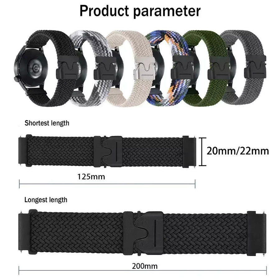 Armband Textil/NATO, Geflochten, Unisex - Bild 5