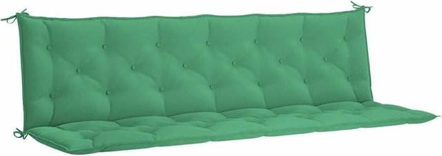 vidaXL Gartenbank-Auflage Grün aus wasserabweisendem Oxford-Gewebe, B/T: 200 x 50 cm und 50 x 7 cm - Bild 1