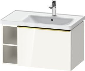 Duravit Waschtischunterschrank D-Neo Wandhängend in Weiß Hochglanz B/T/H: 78,4 x 45,2 x 44,0 cm - Bild 1