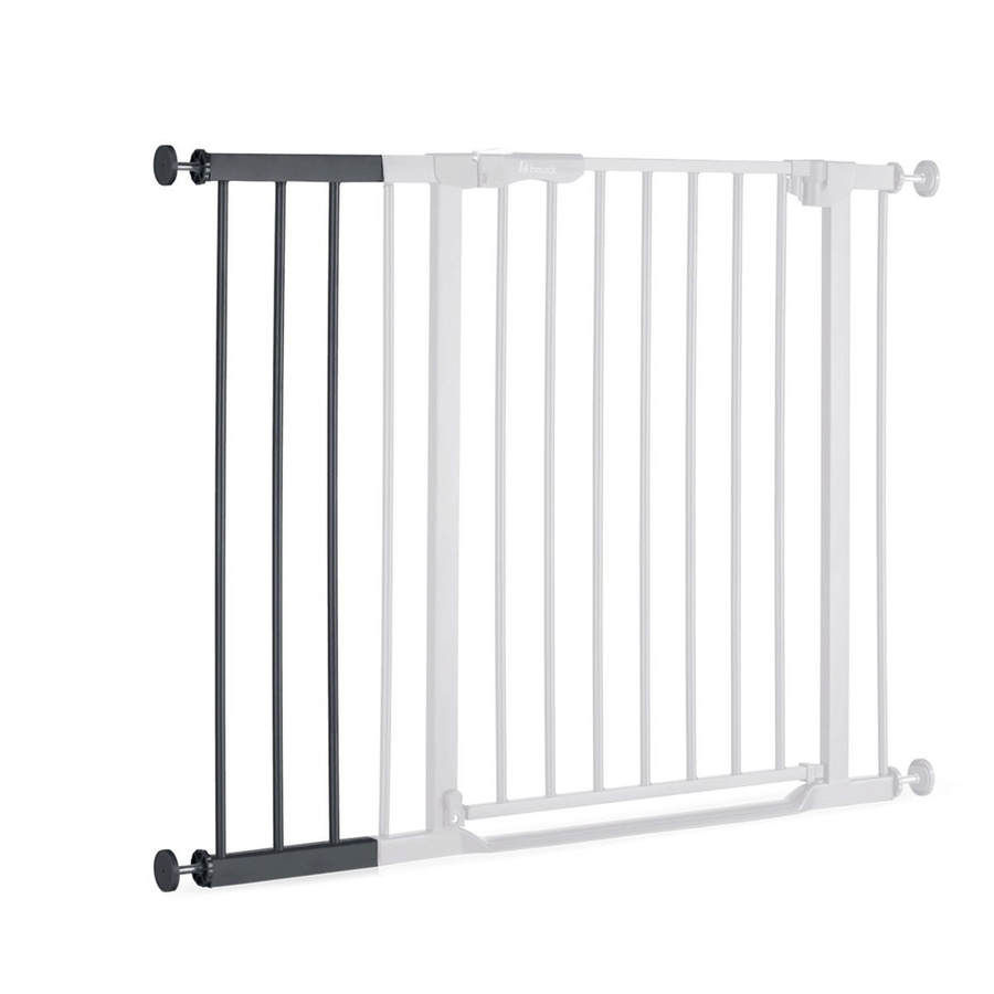 Hauck Türschutzgitter Verlängerung Safety Gate Extensions in Dark Grey, Breite: 21 cm - Bild 1