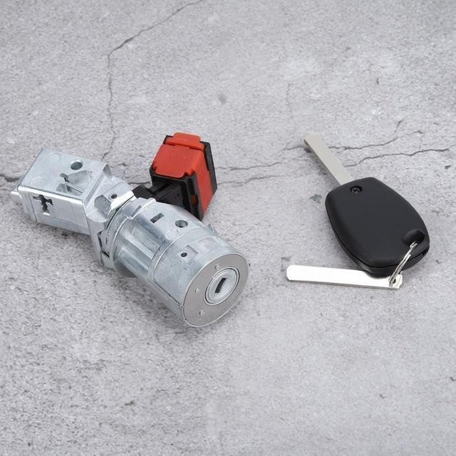 Mothinessto Zündschloss Interrupteur für Auto in Silber 7701208408 8200214168 - Bild 1