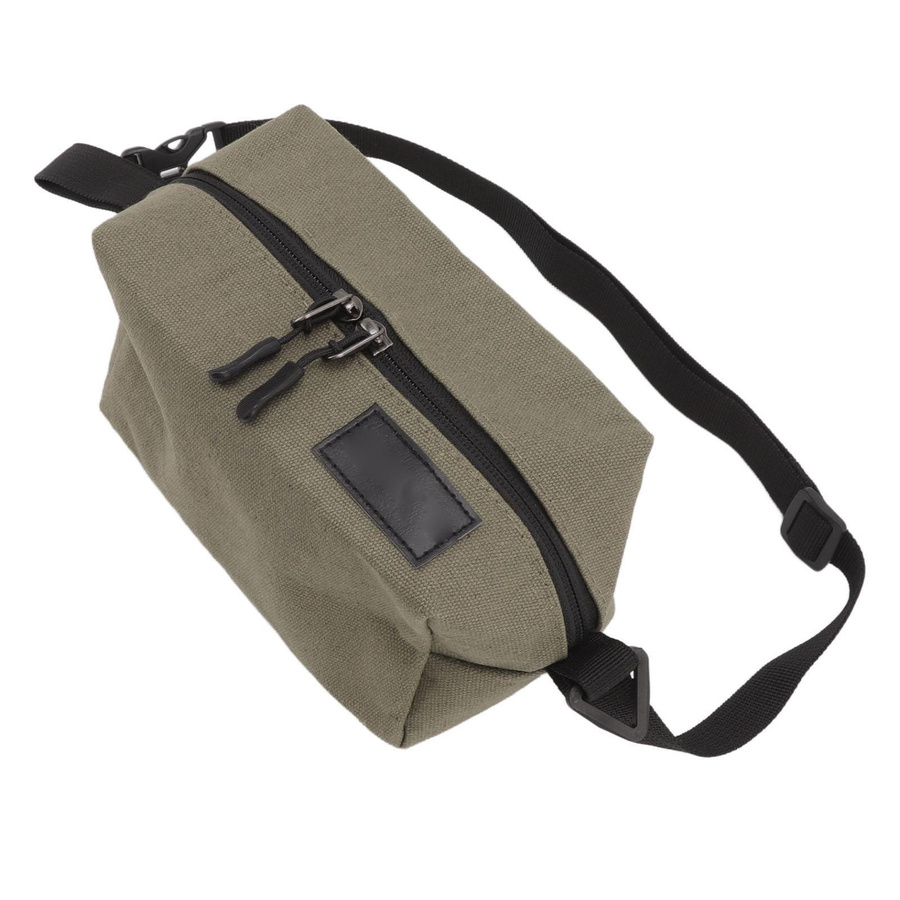 Outdoor Camping Taschentuchspenderbox aus Canvas in Grün für Zelt, Haus und Büro - Bild 2