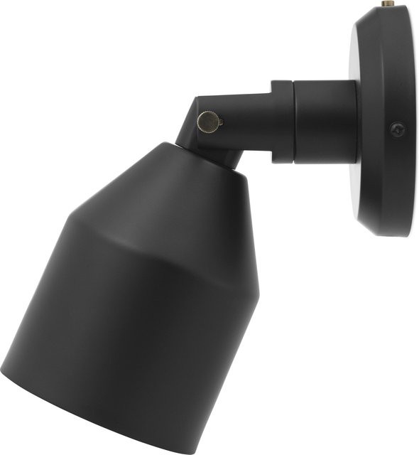 Normann Copenhagen Klip Wandleuchte in Schwarz aus Metall, verstellbar und modern - Bild 1