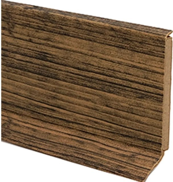 Döllken Profiles Kernsockelleiste 60 Eiche Rufino, Farbe: Braun, H x B x T: 60 mm x 15 mm x 2550 mm - Bild 1