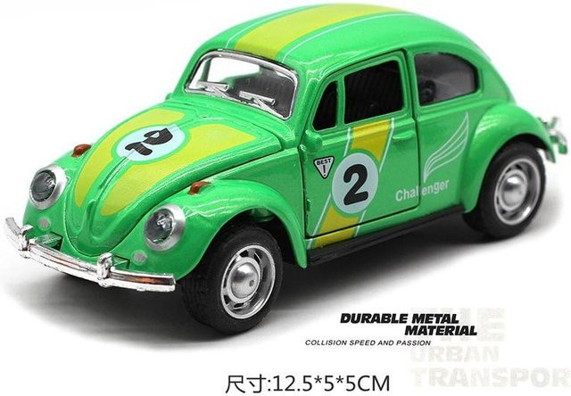 Linyi toy car Käfer Legierung Auto, 1:32, Metall, mit Rückziehfunktion, ab 14 Jahre - Bild 1
