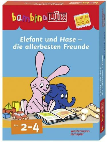 Bambino LÜK Set Elefant und Hase - Die allerbesten Freunde 7660 - Bild 1