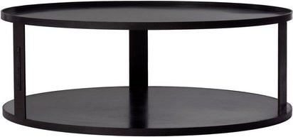 CookKing Holzlager Bodenplatte für Feuerschale aus Stahl, schwarz, B/T/H: 82 x 82 x 30 cm - Bild 1