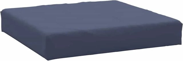 vidaXL Palettenkissen Marineblau aus Oxford-Gewebe, B/T/H: 60 x 60 x 9,5 cm - Bild 1