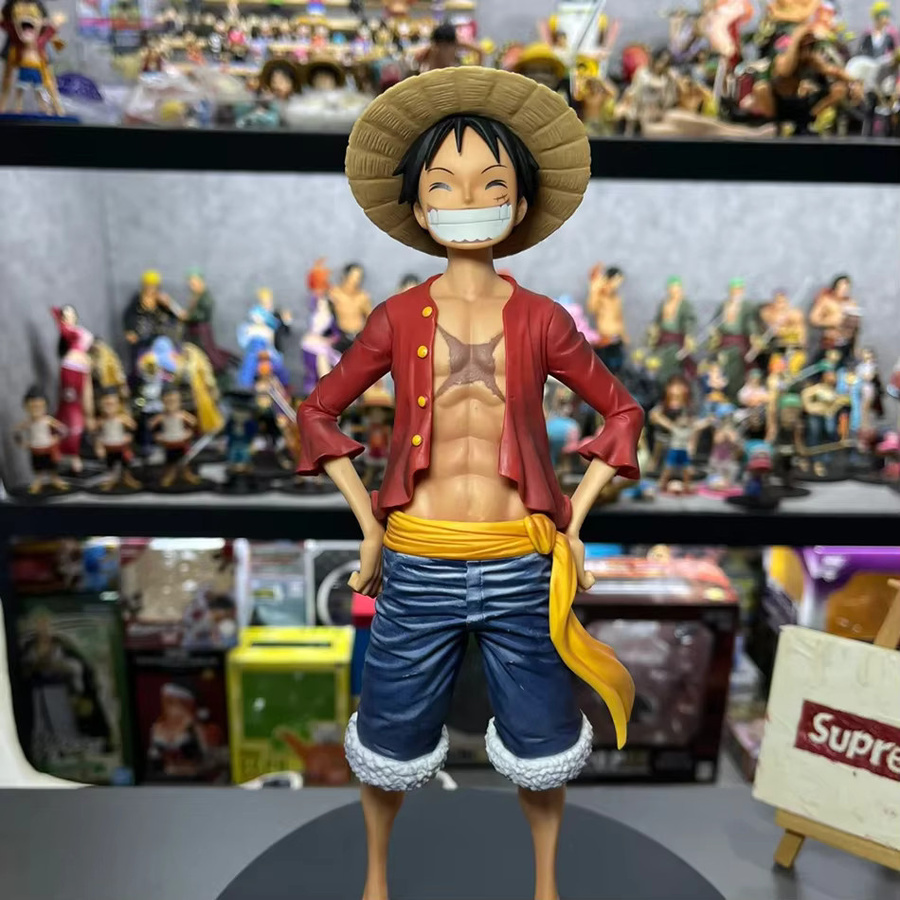 Bandai One Piece Smiley Monkey D Luffy Actionfigur, 18cm, Kunststoff - Bild 3