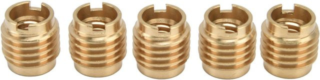 5 Stück Bierzapfhahngriffe mit 3/8 Zoll-16 UNC Außengewinde von TOMTOP JMS in Beige und Gold aus Messing - Bild 1