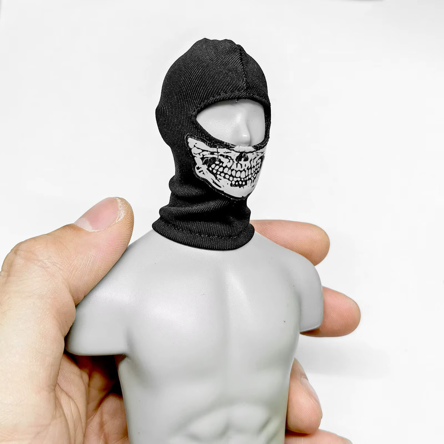 TBLeague Kapuzenmaske, Zubehör, 1/6 Maßstab, Schwarz - Bild 2