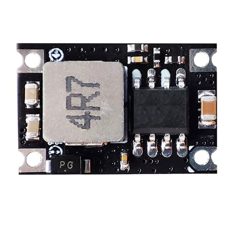 ALLOYSEED DC-DC Buck-Wandler Step-Down-Stromversorgungsmodul Spannungsregler 5V-30V zu 3,3V 5V 9V 12V 3A Schwarz - Bild 4