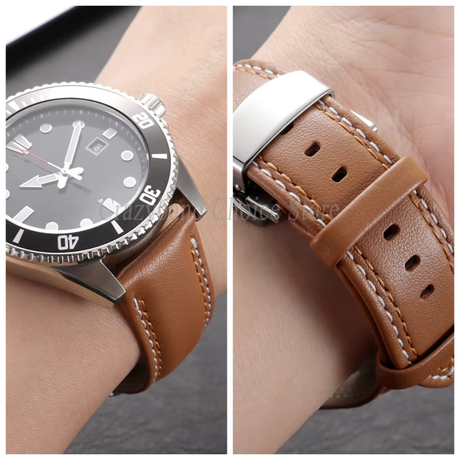 crazyband Uhrenarmband Kalbsleder, Herren - Bild 3