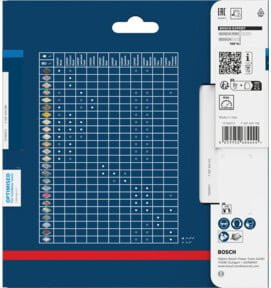 Bosch EXPERT Aluminium Kreissägeblatt mit Carbide-Spitzen, Durchmesser: 140 mm, Bohrung: 20 mm, Zähnezahl: 48, Farbe: Blau - Bild 1