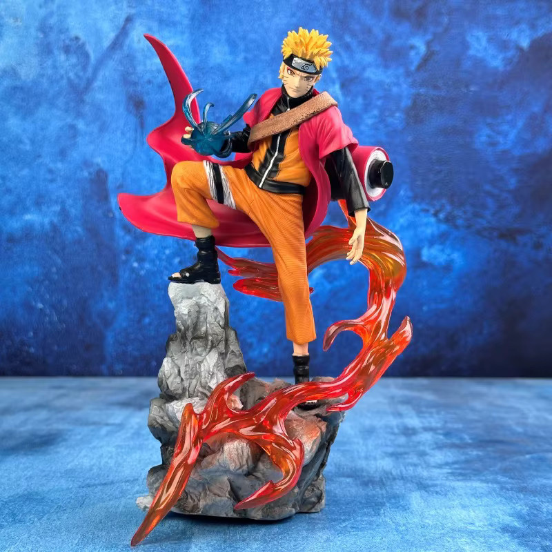 Bandai Naruto Shippuden Uzumaki Uchiha Sasuke, Actionfigur, Kunststoff - Bild 2