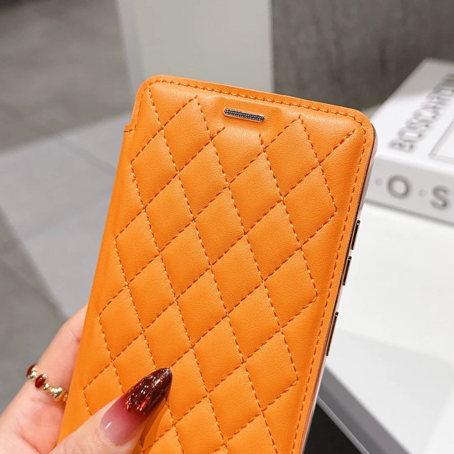 Samsung Flip-Wallet-Hülle aus PU-Leder mit Kartenfächern und Magnetverschluss in Grau für Galaxy S26, S22 Ultra, S25 Edge, S24FE und S23 mit kabelloser Ladefunktion - Bild 3
