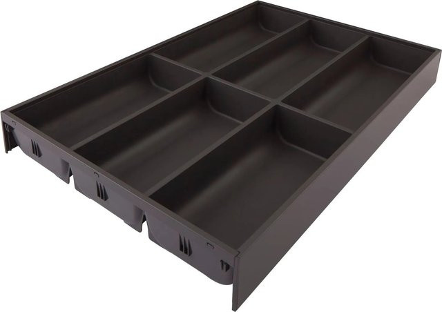 Blum Besteckeinsatz Ambia-Line aus Stahl in Oriongrau Matt, B/T/H: 47,5 x 30,0 x 5,0 cm - Bild 1