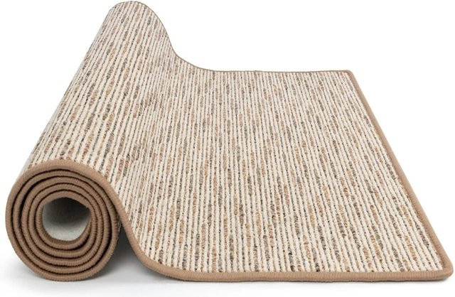 KARAT Läufer Geneva Moderner Wohnteppich Beige Breite: 67 cm, Länge: 900 cm - Bild 1