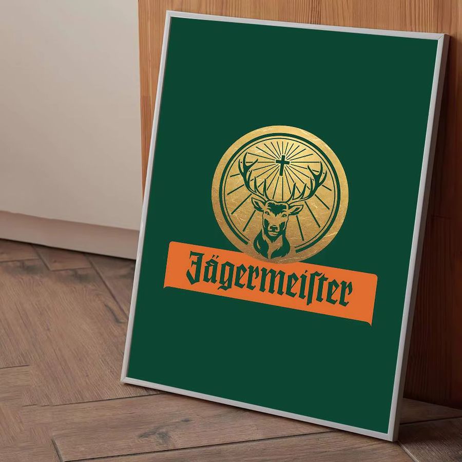 J-Jagermeister Anime-Poster Wandkunst-Aufkleber für Bar und Wohnzimmer - Bild 5