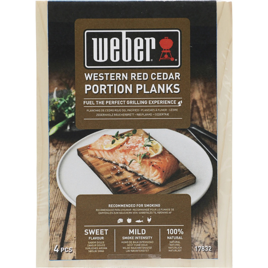 Weber Räucherbretter aus Zedernholz in Braun - Bild 2