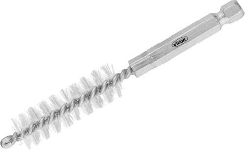 Vigour Nylonsbürste V4646N-13 in Silber, 10 Stück - Bild 1