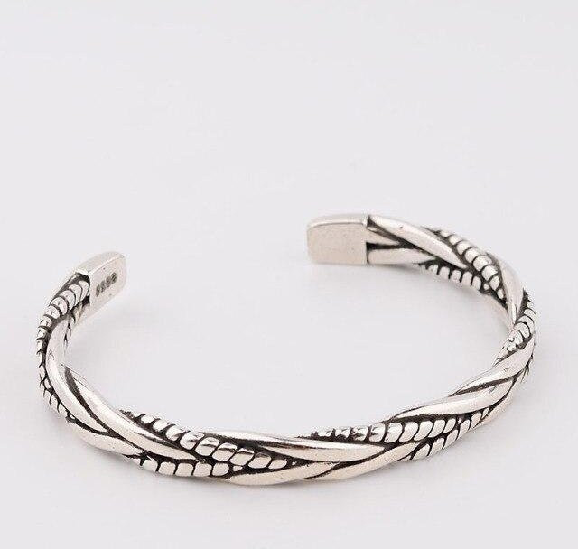 POMOiii Armband Armreif, 925 Silber, Unisex - Bild 1