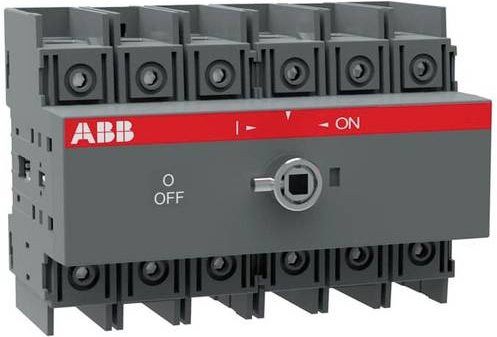 ABB OT100F6 Lasttrennschalter 6polig grau 1SCA105021R1001 - Bild 1