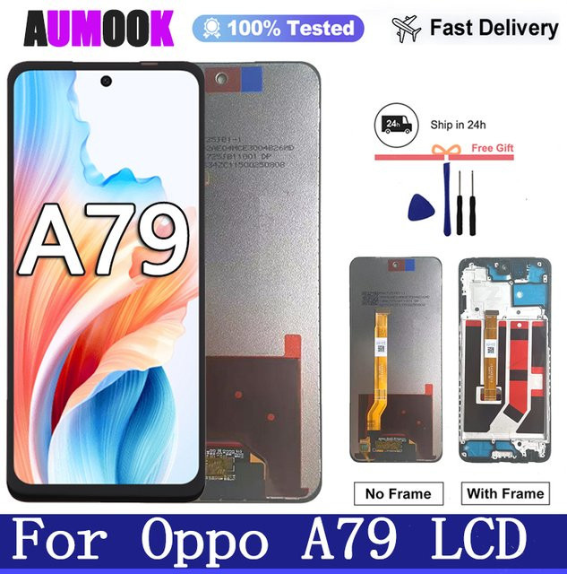 Oppo A79 4G und A79 5G CPH2553 LCD-Display Ersatz mit 6,72 Zoll Touchscreen Digitizer Baugruppe - Bild 1