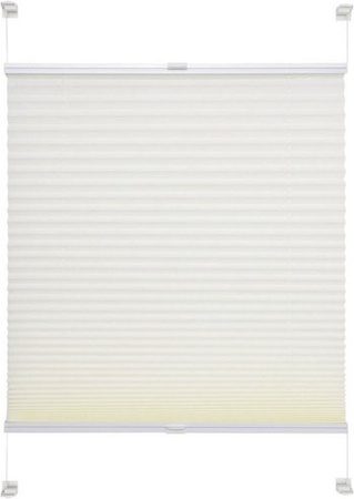 LIEDECO Klemmfix-Plissee in Weiss, B: 45 cm, H: 150 cm