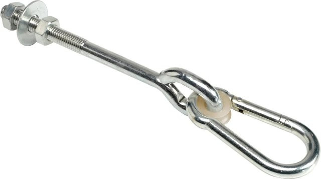 AXI Schaukelhaken M 10/100 mm aus verzinktem Stahl in Silber - Bild 1