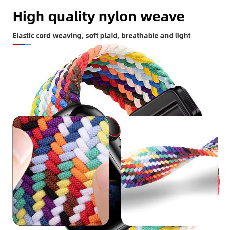 Apple Watch Armband, Textil/NATO, Unisex - Bild 3