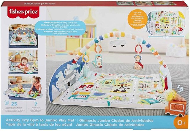 Fisher-Price Spieldecke, mit Licht, Sound und Zubehör, ab 0 Jahre - Bild 1