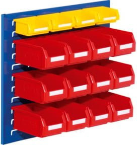 Kappes RasterPlan Schlitzplatten Einsteigerset 10 in Blau RAL 5010 - Bild 1
