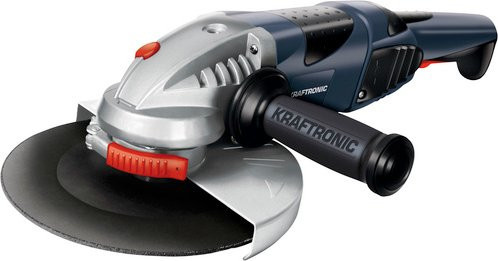 KRAFTRONIC Winkelschleifer KT-WS 2000 mit 2000 W und 6500 U/min in Schwarz, Grau und Blau - Bild 1